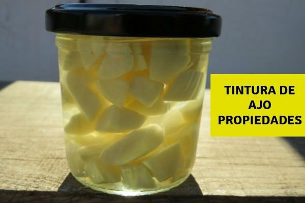Tintura de Ajo Propiedades