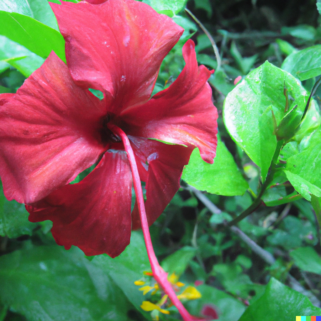 Flor de Jamaica ( Hibiscus sabdariffa)